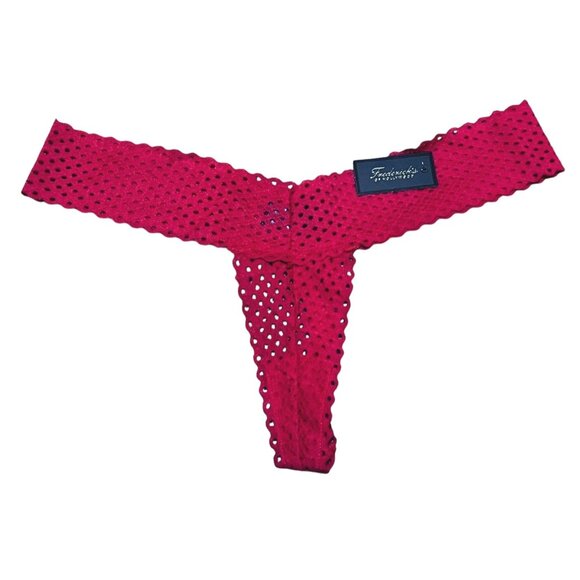 Fredericks of Hollywood NWT Set of 3 Thong Lace Panty Bundle Sz 1XL Womens Red B - Picture 5 of 14